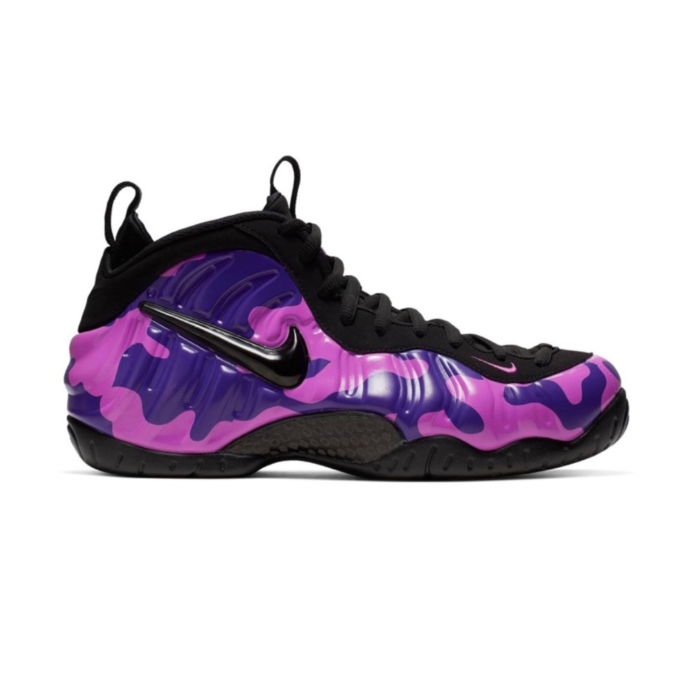 Nike Purple Camo Foamposits